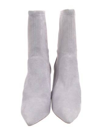 Stuart Weitzman Suede Sock Boots