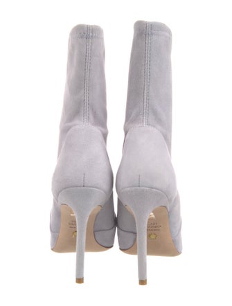 Stuart Weitzman Suede Sock Boots