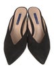 Stuart Weitzman Suede Mules