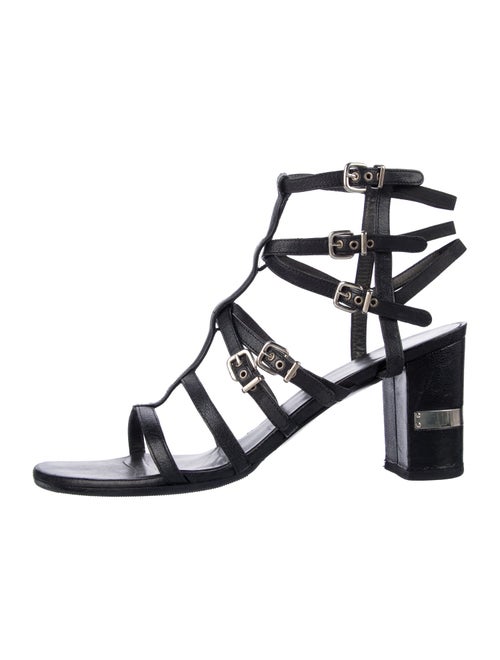 Stuart Weitzman Leather Gladiator Sandals