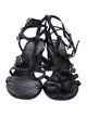 Stuart Weitzman Leather Gladiator Sandals