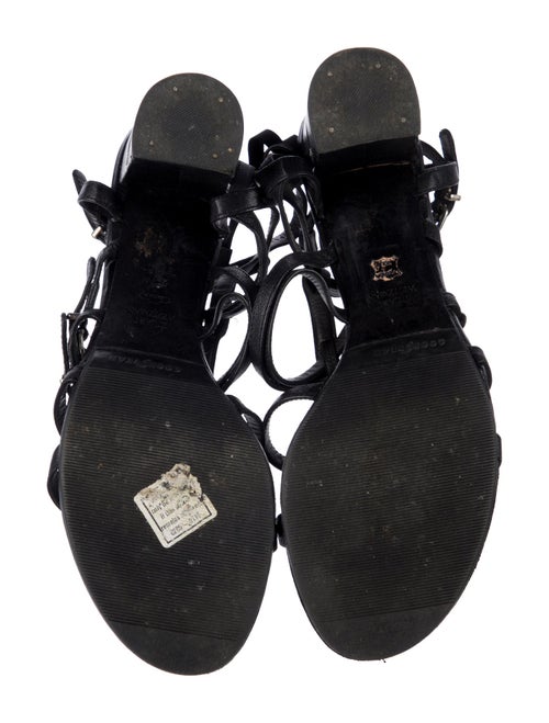 Stuart Weitzman Leather Gladiator Sandals