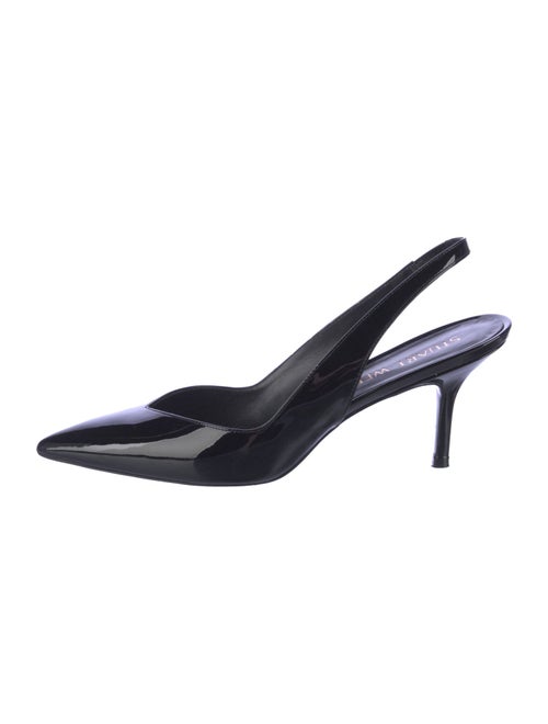 Stuart Weitzman Patent Leather Slingback Pumps