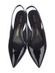 Stuart Weitzman Patent Leather Slingback Pumps