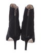 Stuart Weitzman Suede Studded Accents Lace-Up Boots