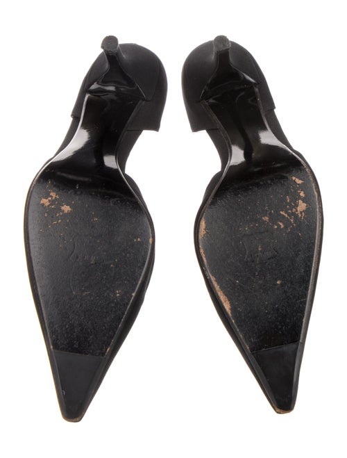 Stuart Weitzman Crystal Embellishments T-Strap Pumps