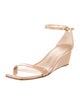 Stuart Weitzman Patent Leather Sandals