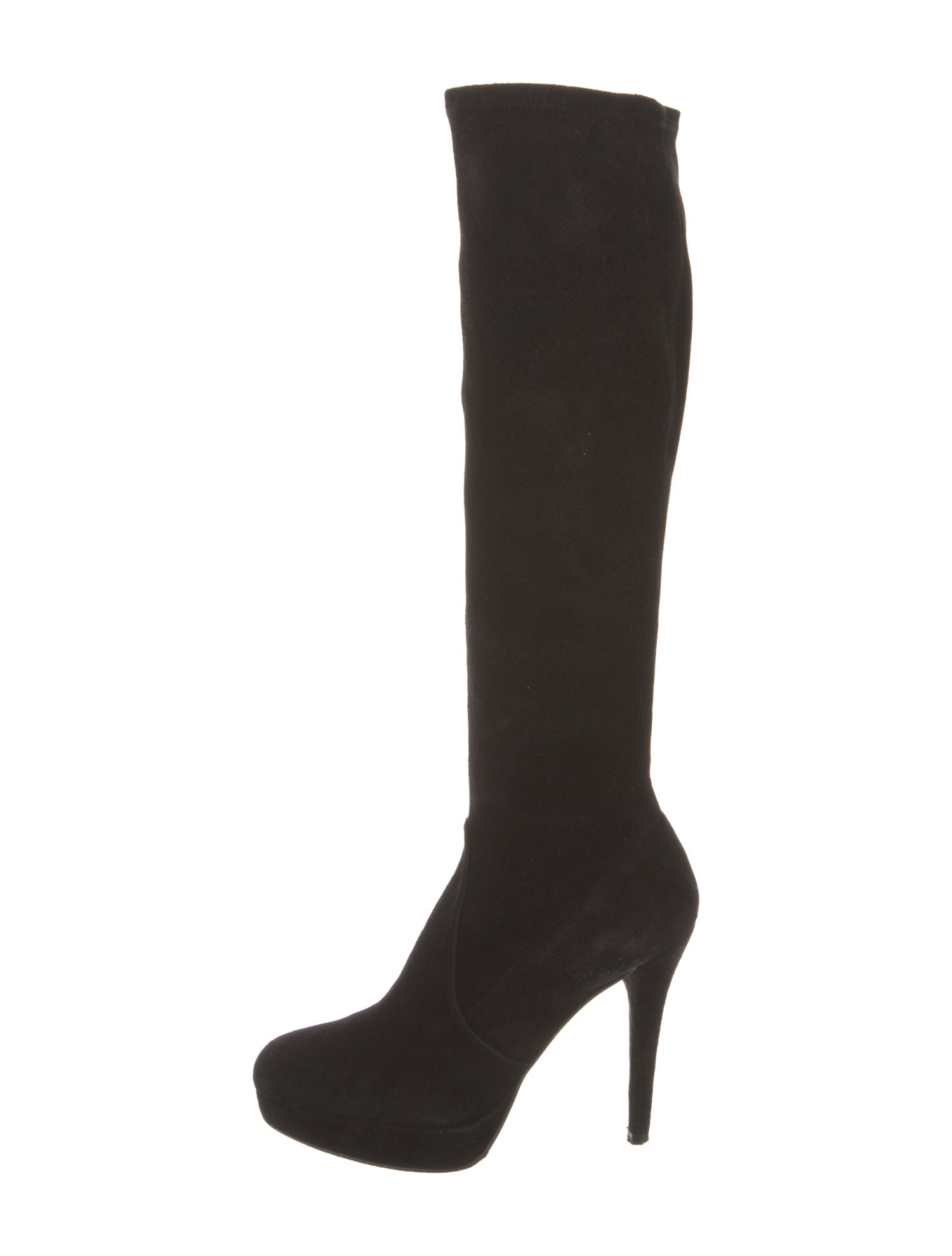 Stuart Weitzman Suede Sock Boots