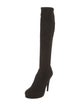 Stuart Weitzman Suede Sock Boots