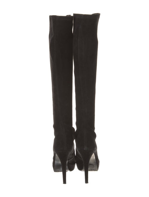 Stuart Weitzman Suede Sock Boots