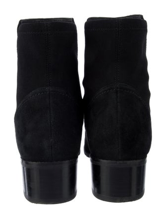 Stuart Weitzman Suede Sock Boots