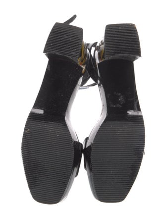 Stuart Weitzman Patent Leather Sandals