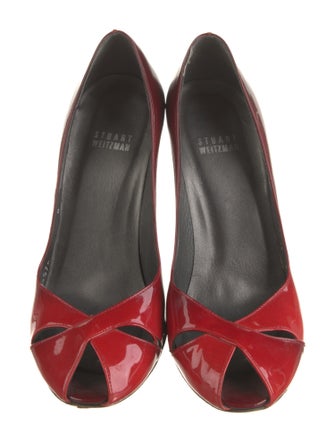 Stuart Weitzman Patent Leather Pumps