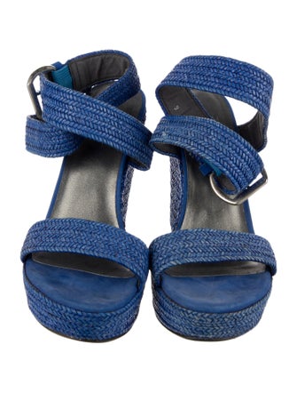 Stuart Weitzman Animal Print Espadrilles