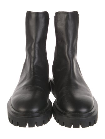 Stuart Weitzman Leather Chelsea Boots