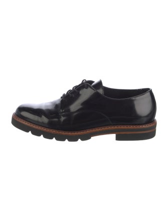 Stuart Weitzman Patent Leather Oxfords