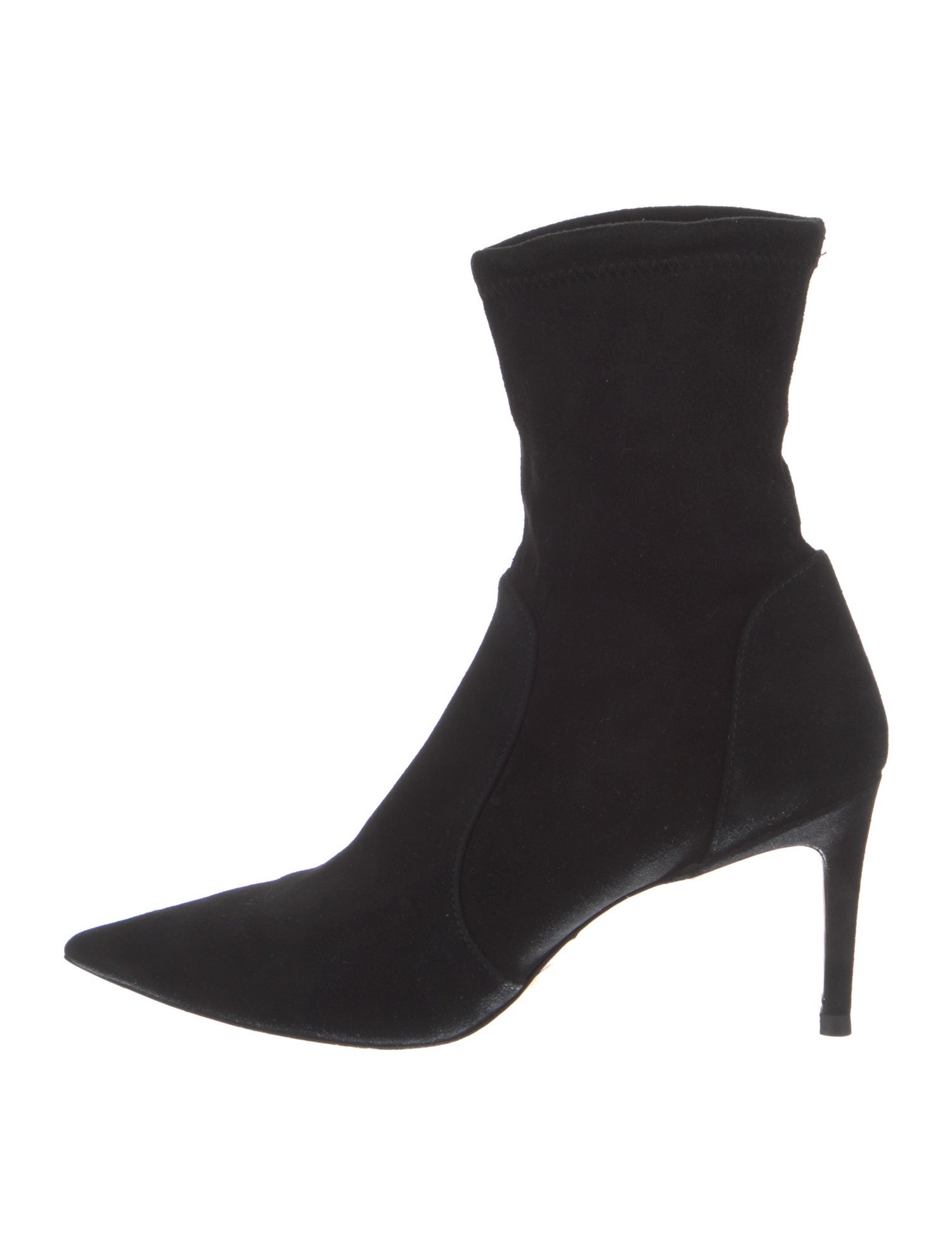Stuart Weitzman Suede Sock Boots