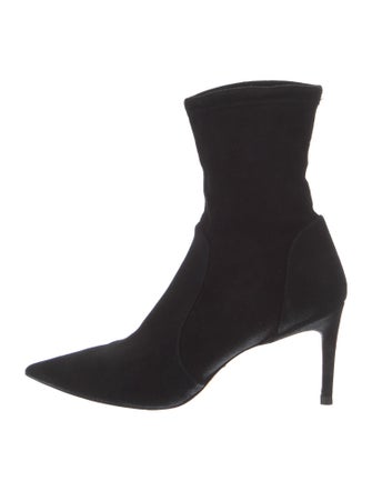 Stuart Weitzman Suede Sock Boots