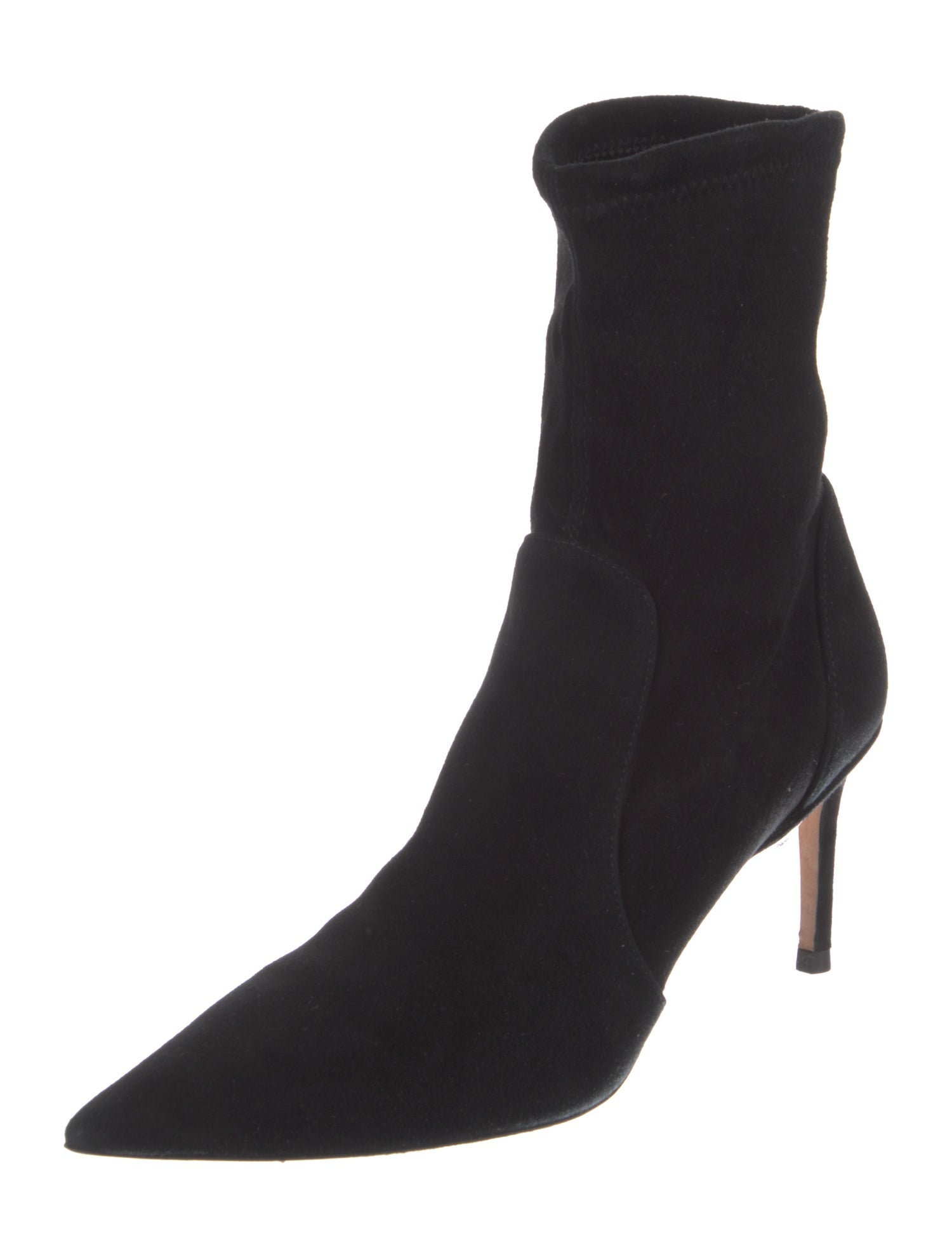 Stuart Weitzman Suede Sock Boots