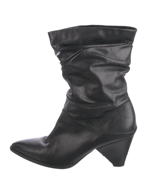 Stuart Weitzman Leather Slouch Boots