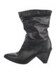 Stuart Weitzman Leather Slouch Boots