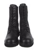 Stuart Weitzman Leather Combat Boots