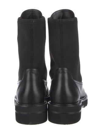 Stuart Weitzman Leather Combat Boots