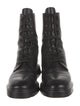 Stuart Weitzman Leather Combat Boots