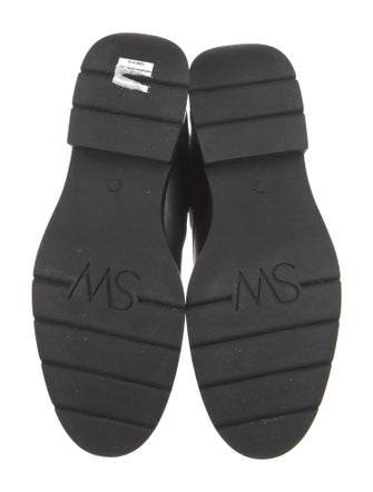 Stuart Weitzman Leather Combat Boots