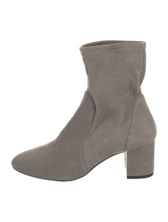 Stuart Weitzman Suede Sock Boots