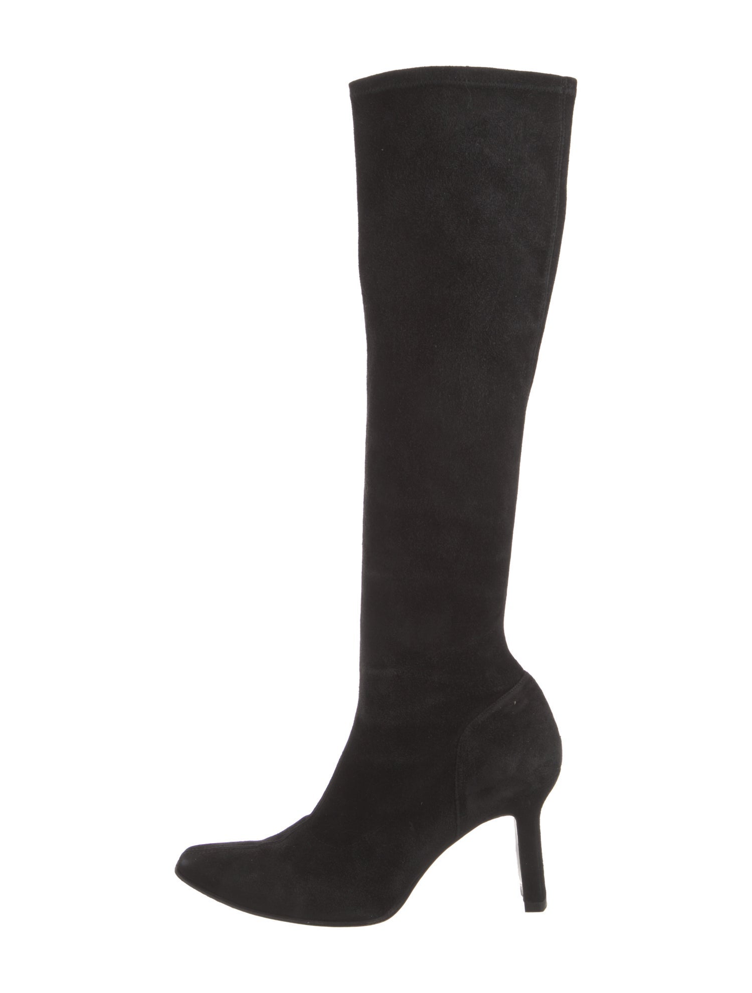 Stuart Weitzman Suede Sock Boots
