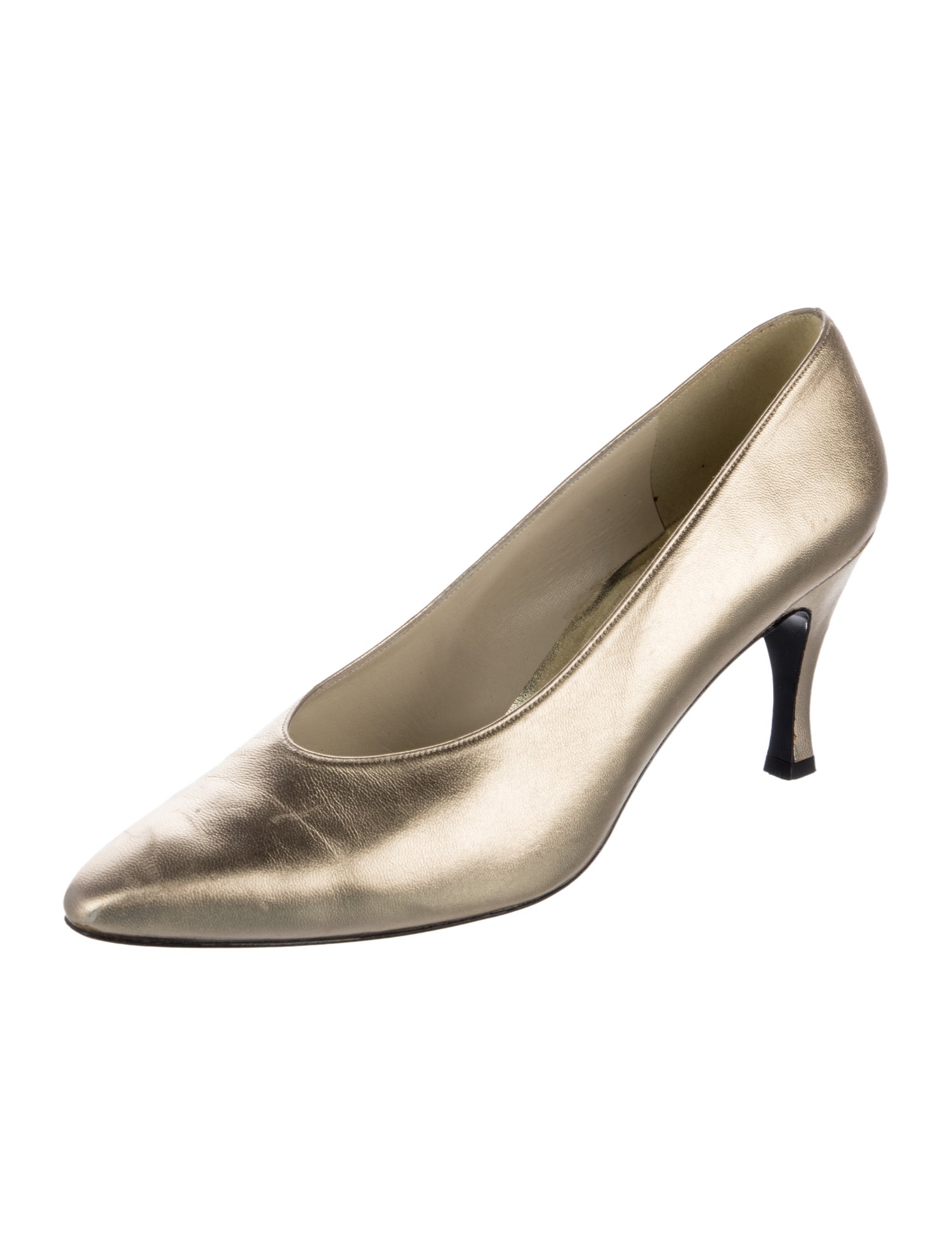 Stuart Weitzman Vintage Leather Pumps