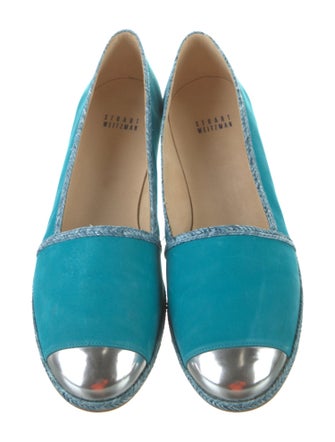 Stuart Weitzman Suede Flats