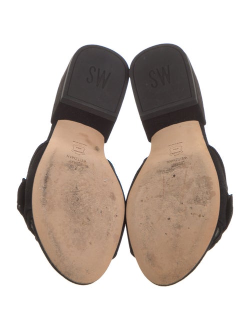 Stuart Weitzman Suede Slides