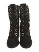 Stuart Weitzman Suede Lace-Up Boots
