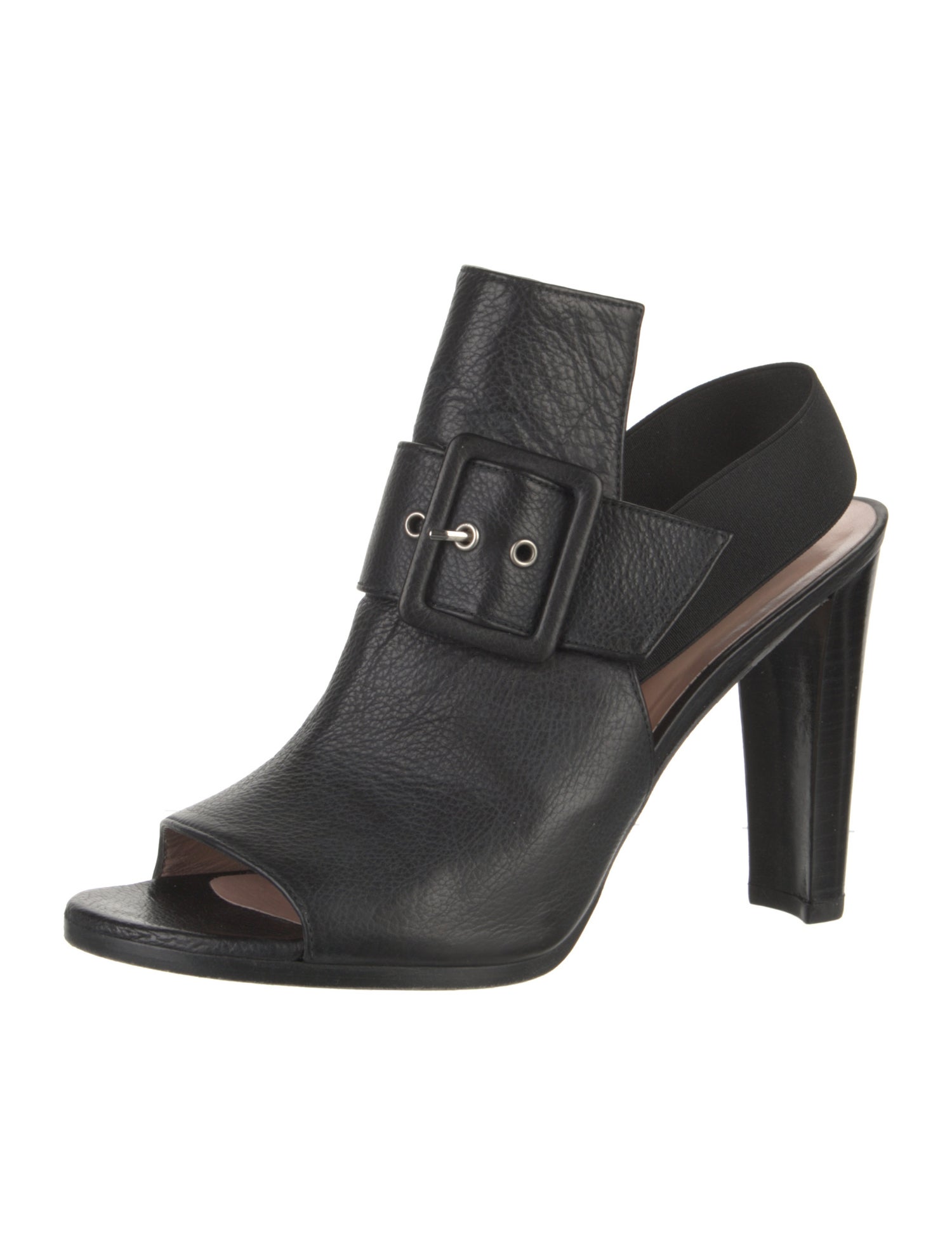 Stuart Weitzman Leather Slingback Pumps