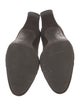 Stuart Weitzman Suede Grosgrain Trim Pumps