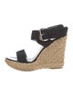 Stuart Weitzman Raffia Espadrilles