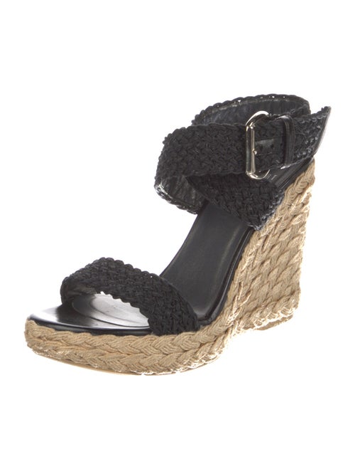 Stuart Weitzman Raffia Espadrilles