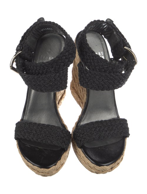 Stuart Weitzman Raffia Espadrilles