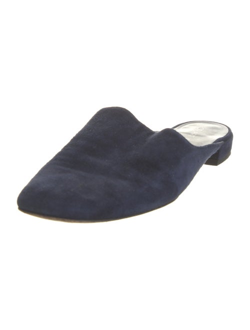 Stuart Weitzman Suede Mules