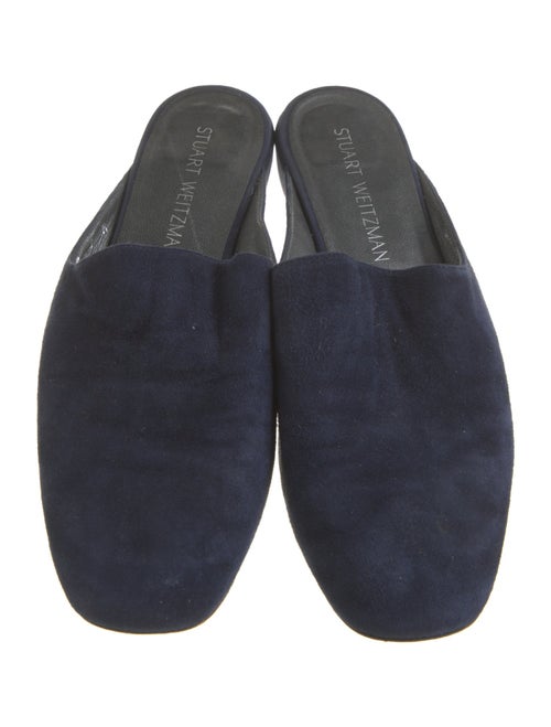 Stuart Weitzman Suede Mules