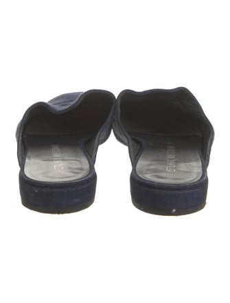 Stuart Weitzman Suede Mules