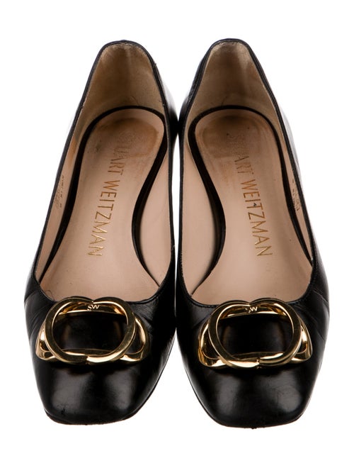 Stuart Weitzman Leather Flats