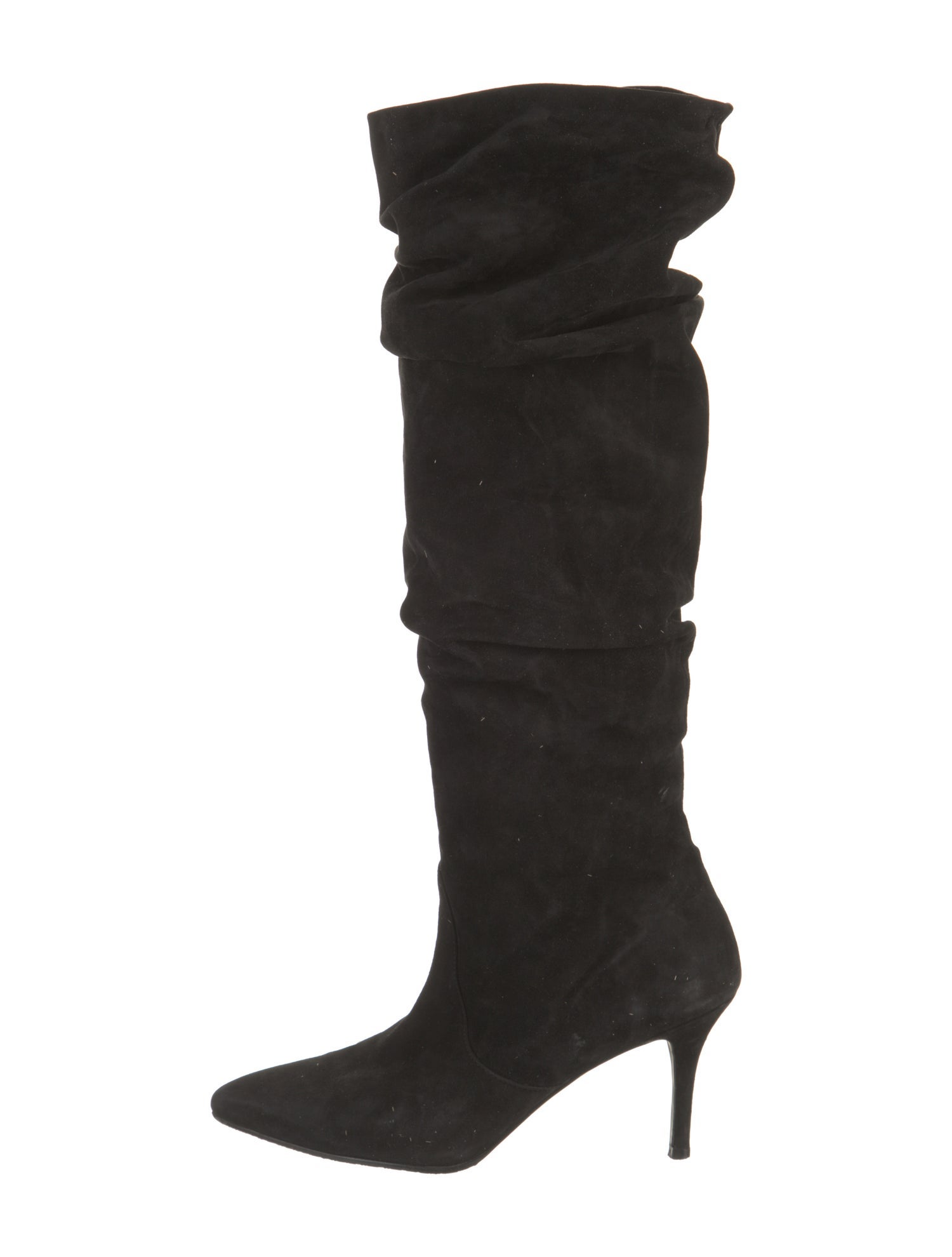 Stuart Weitzman Suede Slouch Boots