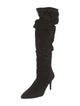Stuart Weitzman Suede Slouch Boots