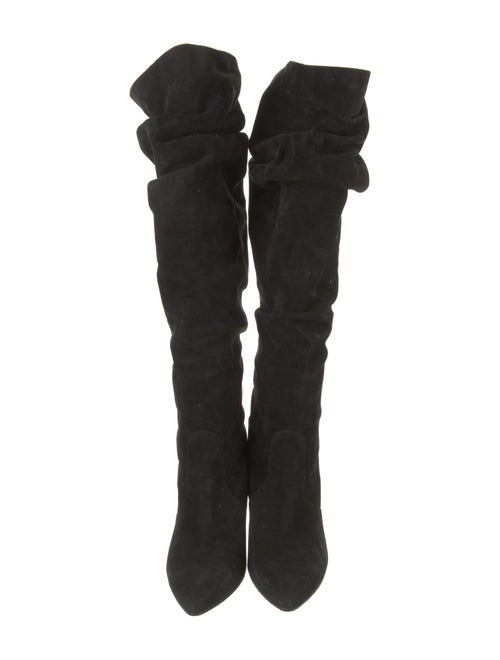 Stuart Weitzman Suede Slouch Boots