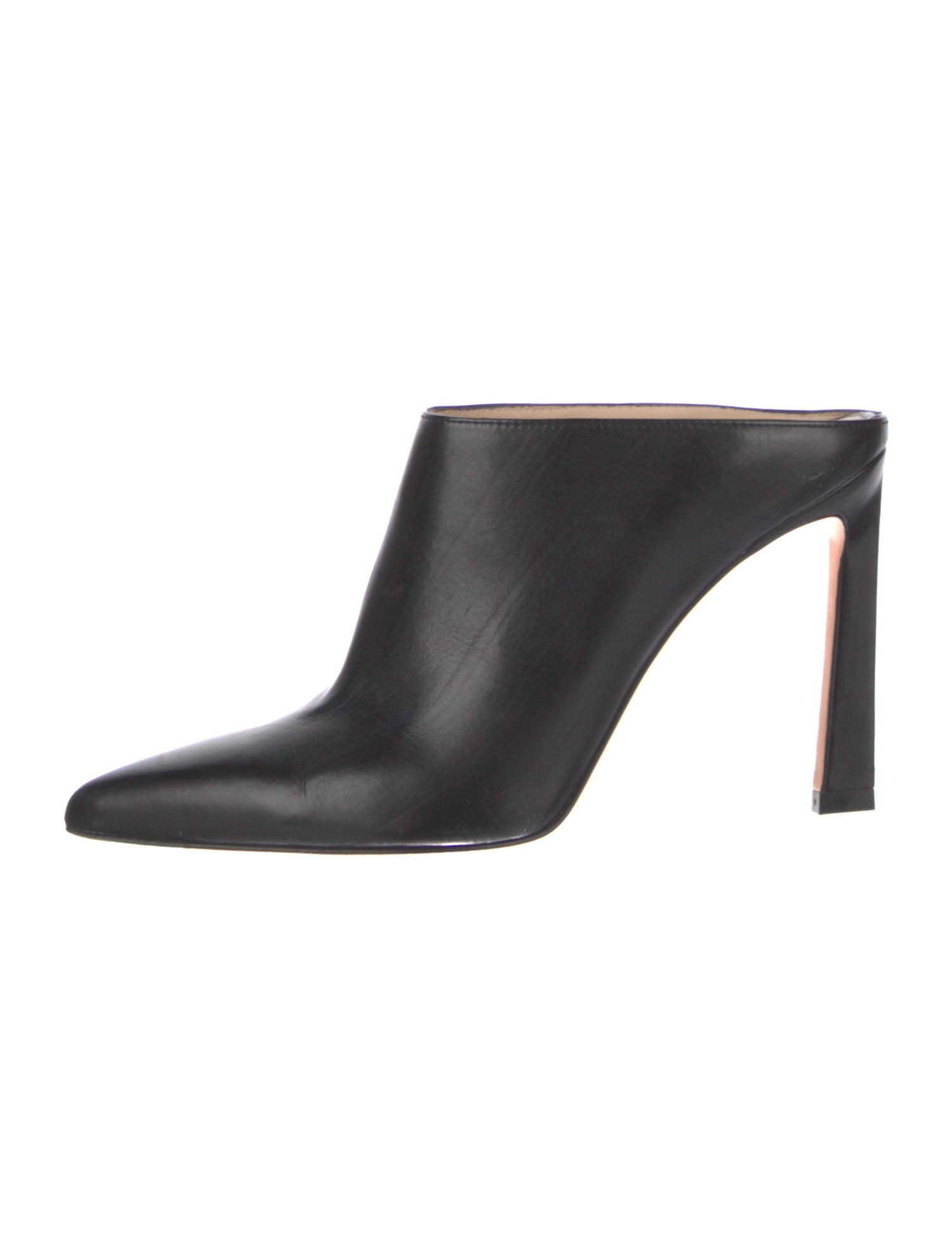 Stuart Weitzman Leather Mules