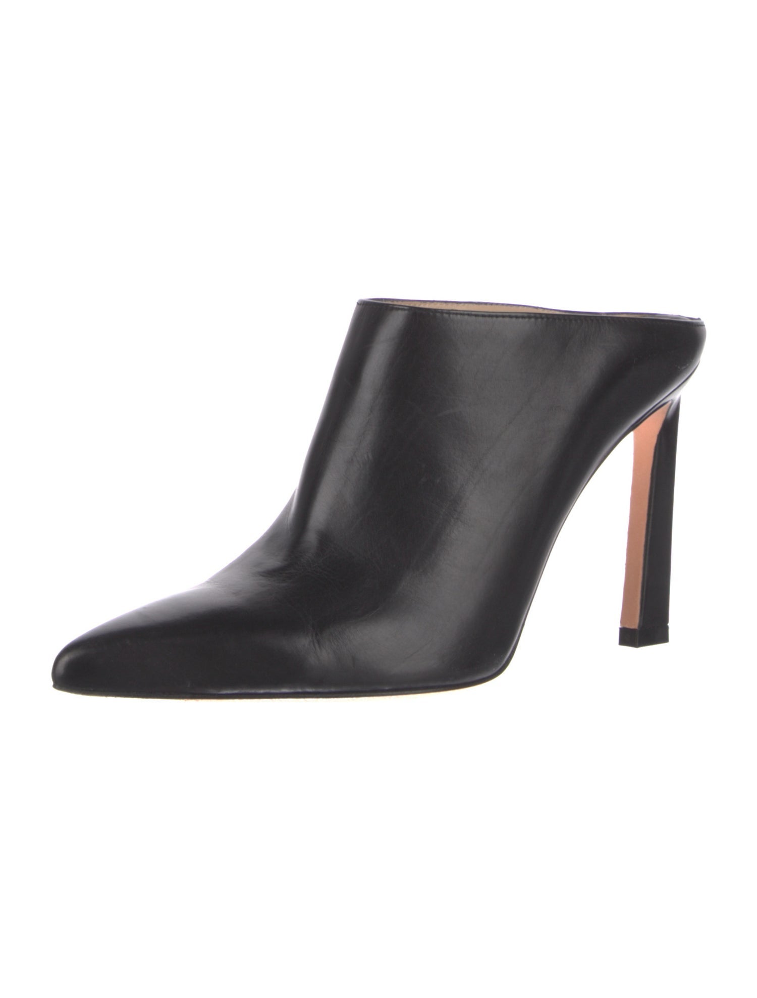 Stuart Weitzman Leather Mules