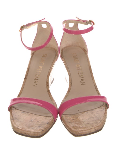 Stuart Weitzman Patent Leather Sandals